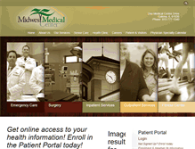 Tablet Screenshot of midwestmedicalcenter.org
